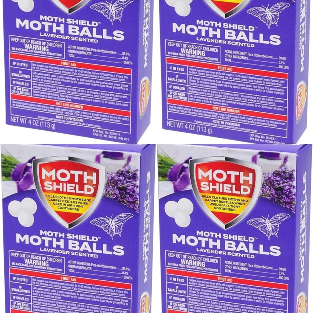 Moth Shield Lavender Scented Moth Balls